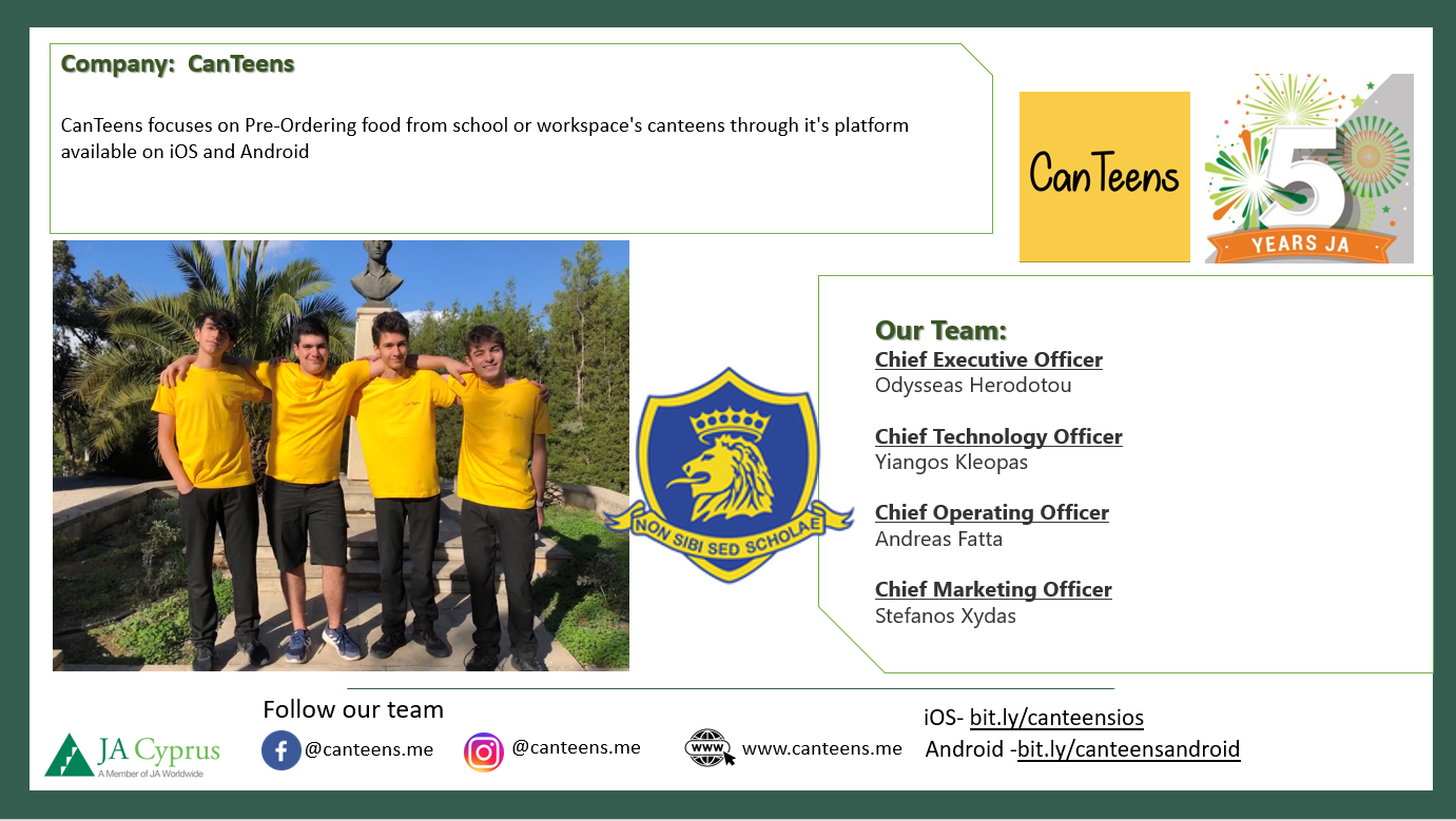 The English School The English School Junior Achievement Internal